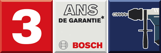 3 Years Warranty Garantie de 3 ans