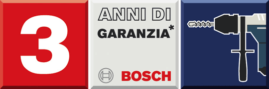3 Years Warranty 3 anni di garanzia